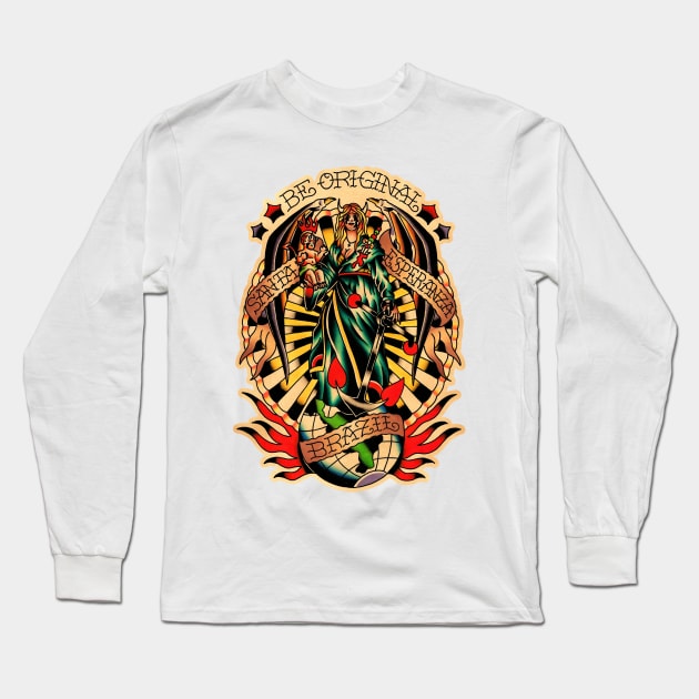 Santa Esperanza Long Sleeve T-Shirt by Don Chuck Carvalho